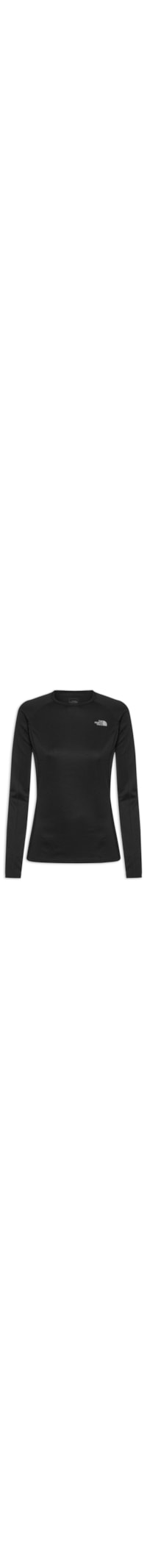 Camiseta Feminina Warm Crew Neck HGR - Preto