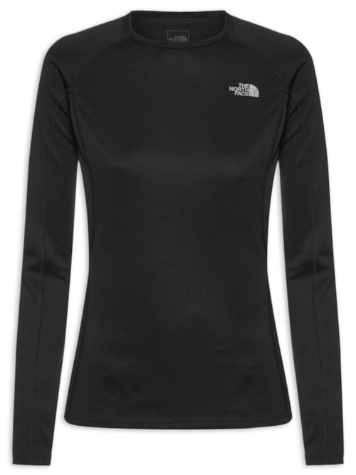 Camiseta Feminina Warm Crew Neck HGR – Preto