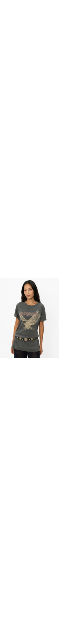 Camiseta Feminina Wild And Free - Preto