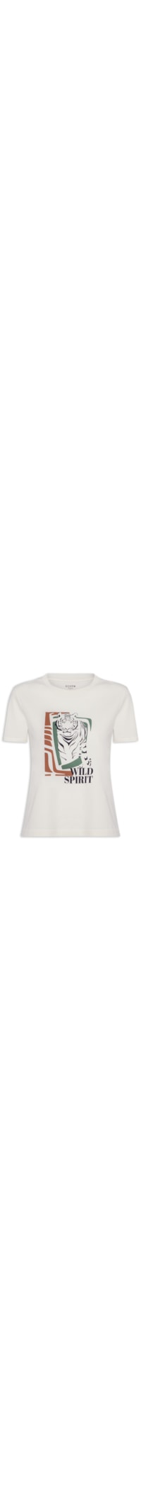Camiseta Feminina Wild Spirit - Off White