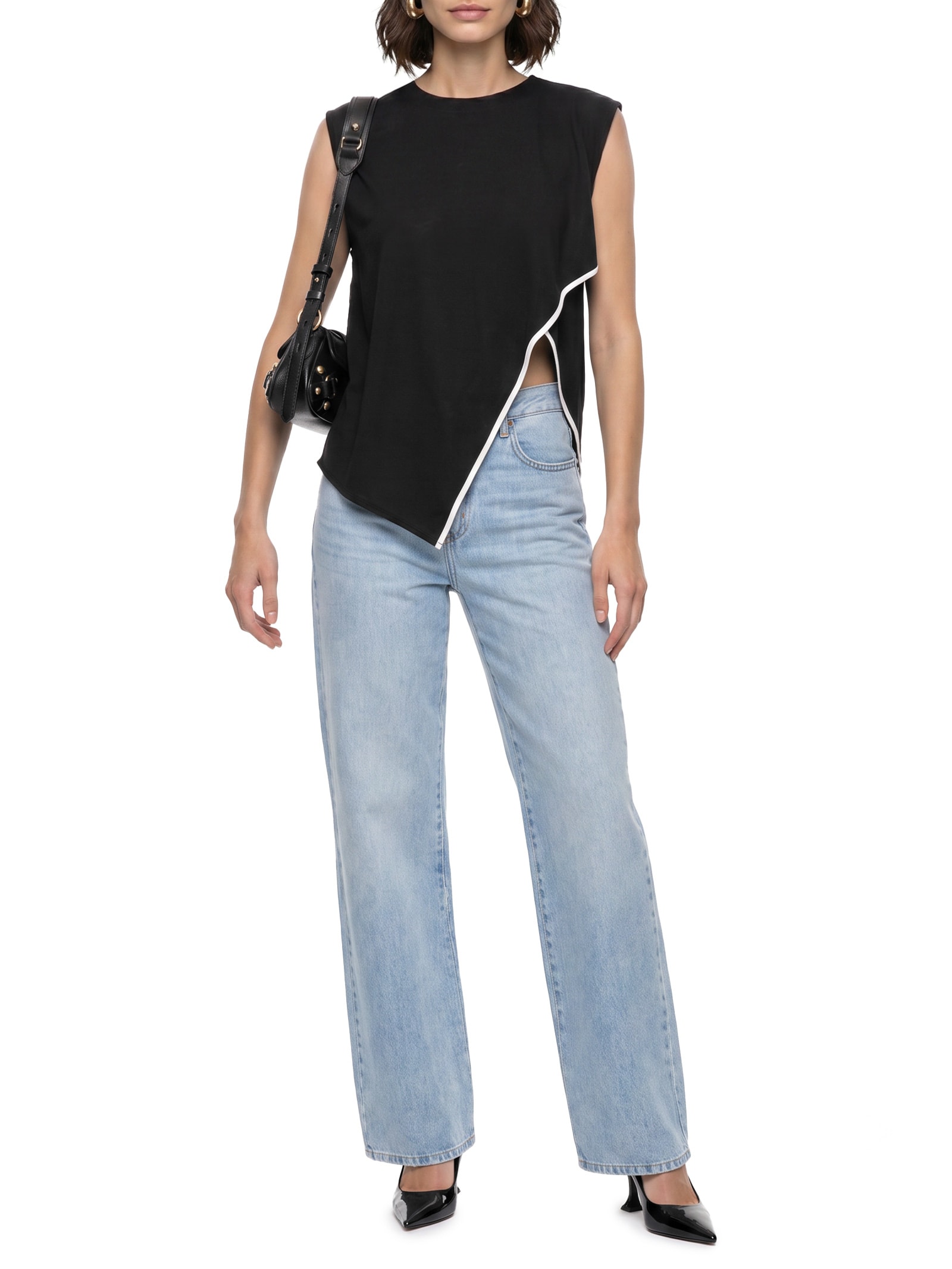 Camiseta Feminina – Preto Colcci