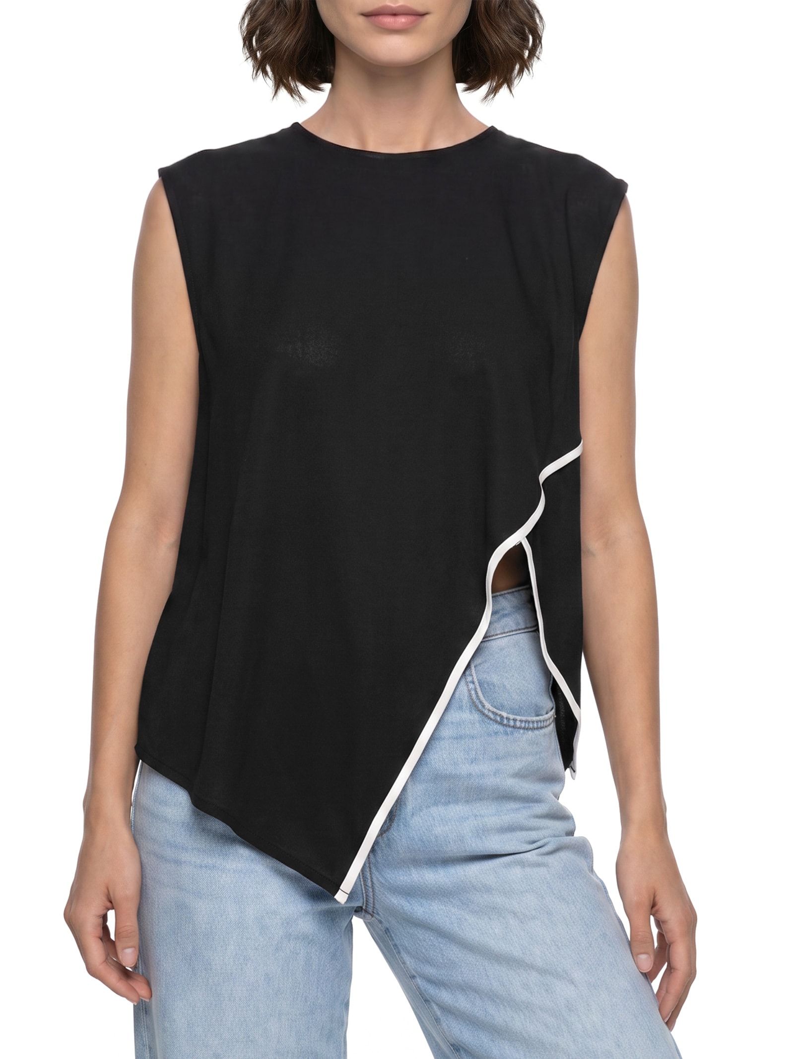Camiseta Feminina – Preto Colcci