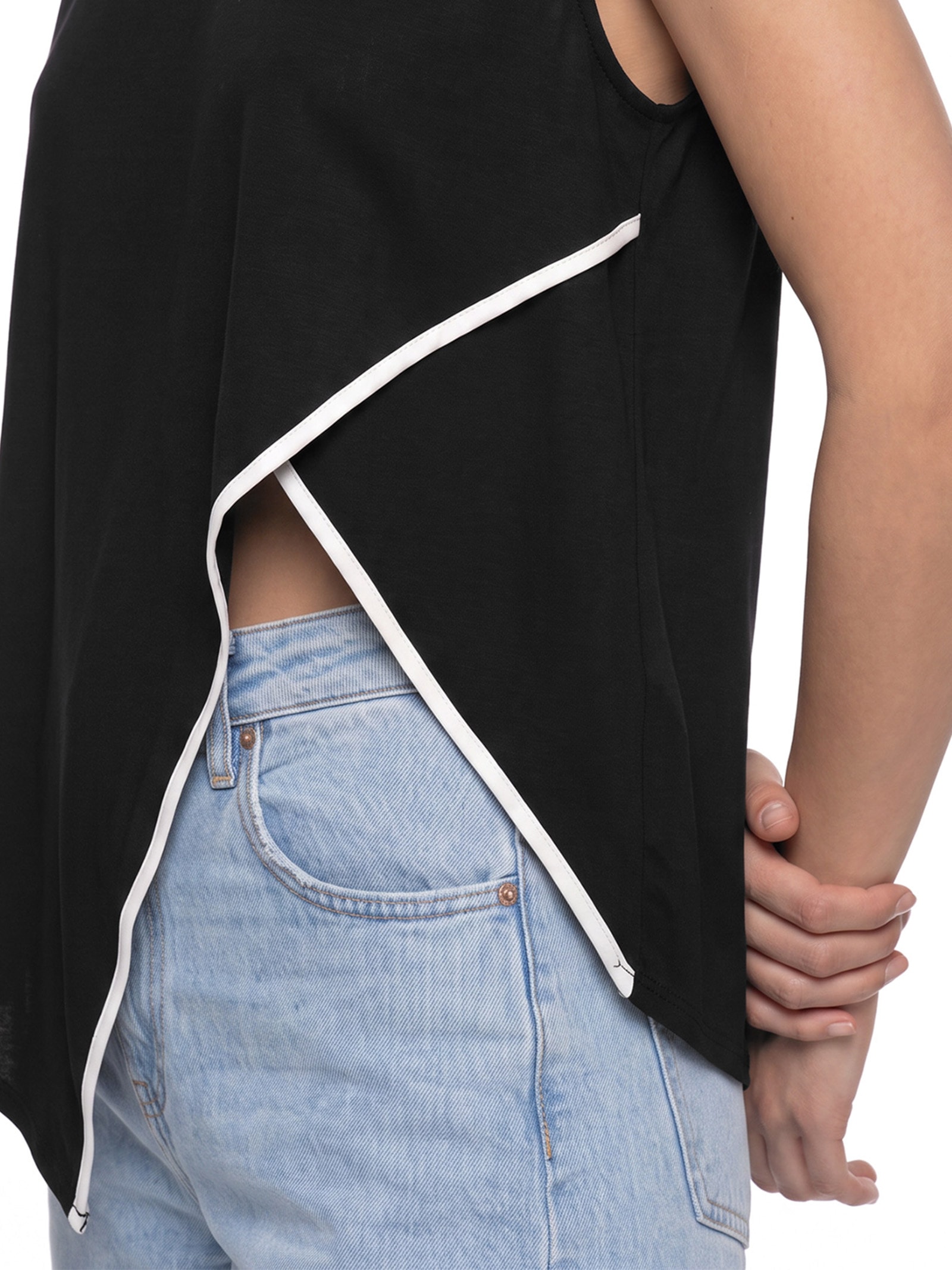 Camiseta Feminina – Preto Colcci