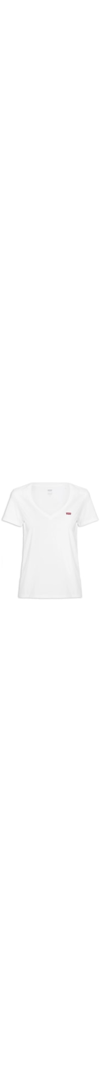 Camiseta Feminino Perfect V Neck Tee - Branco