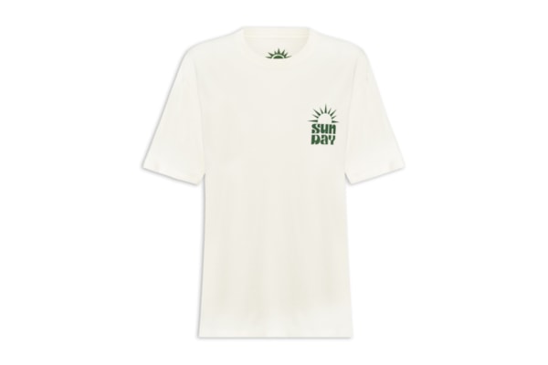 Camiseta Feminino Silk Sun Day - Branco 