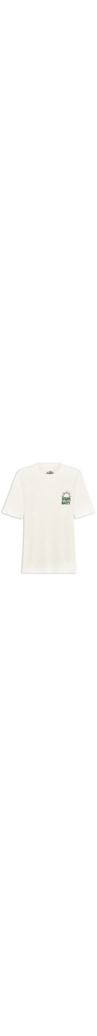 Camiseta Feminino Silk Sun Day - Branco