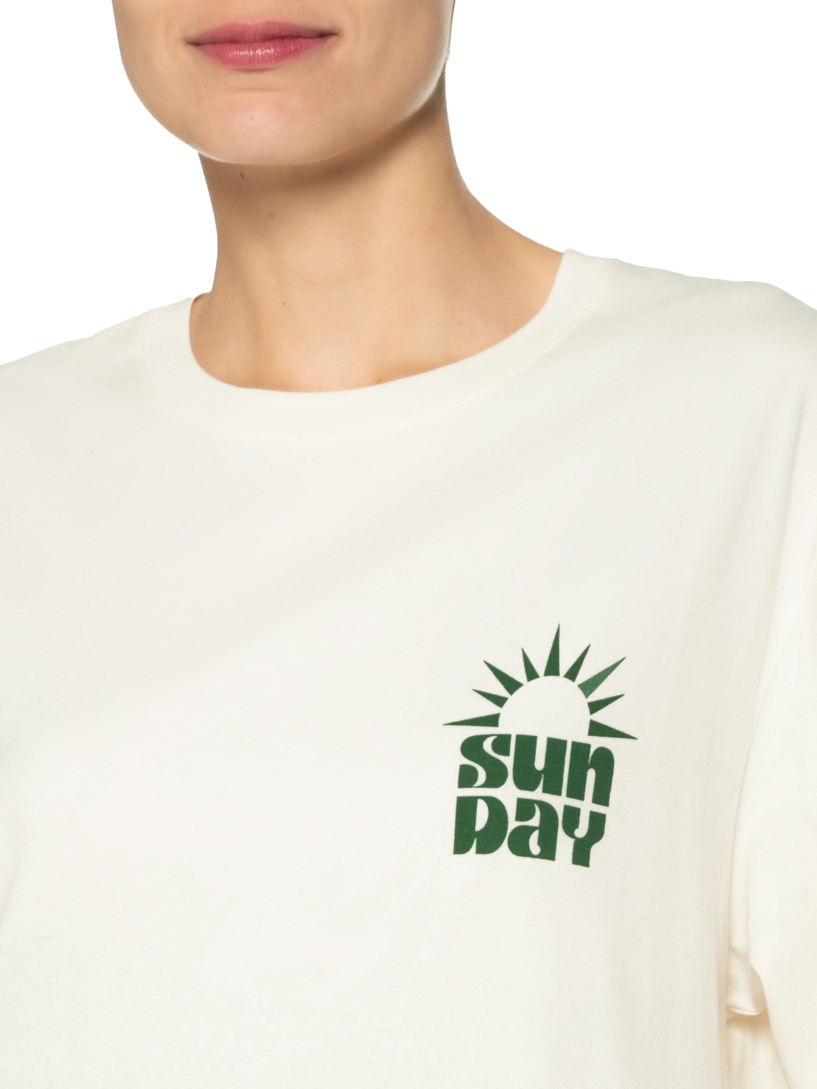 Camiseta Feminino Silk Sun Day Branco  Dress To