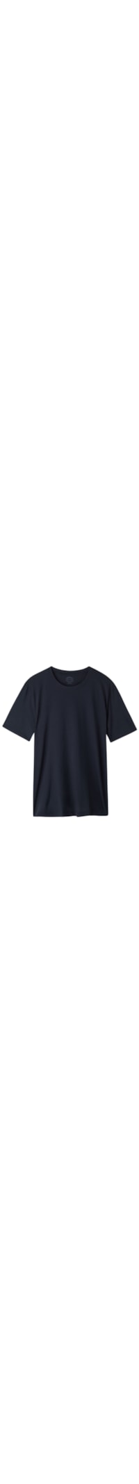 Camiseta Fit Em Algodão Supima Extrafino - Azul