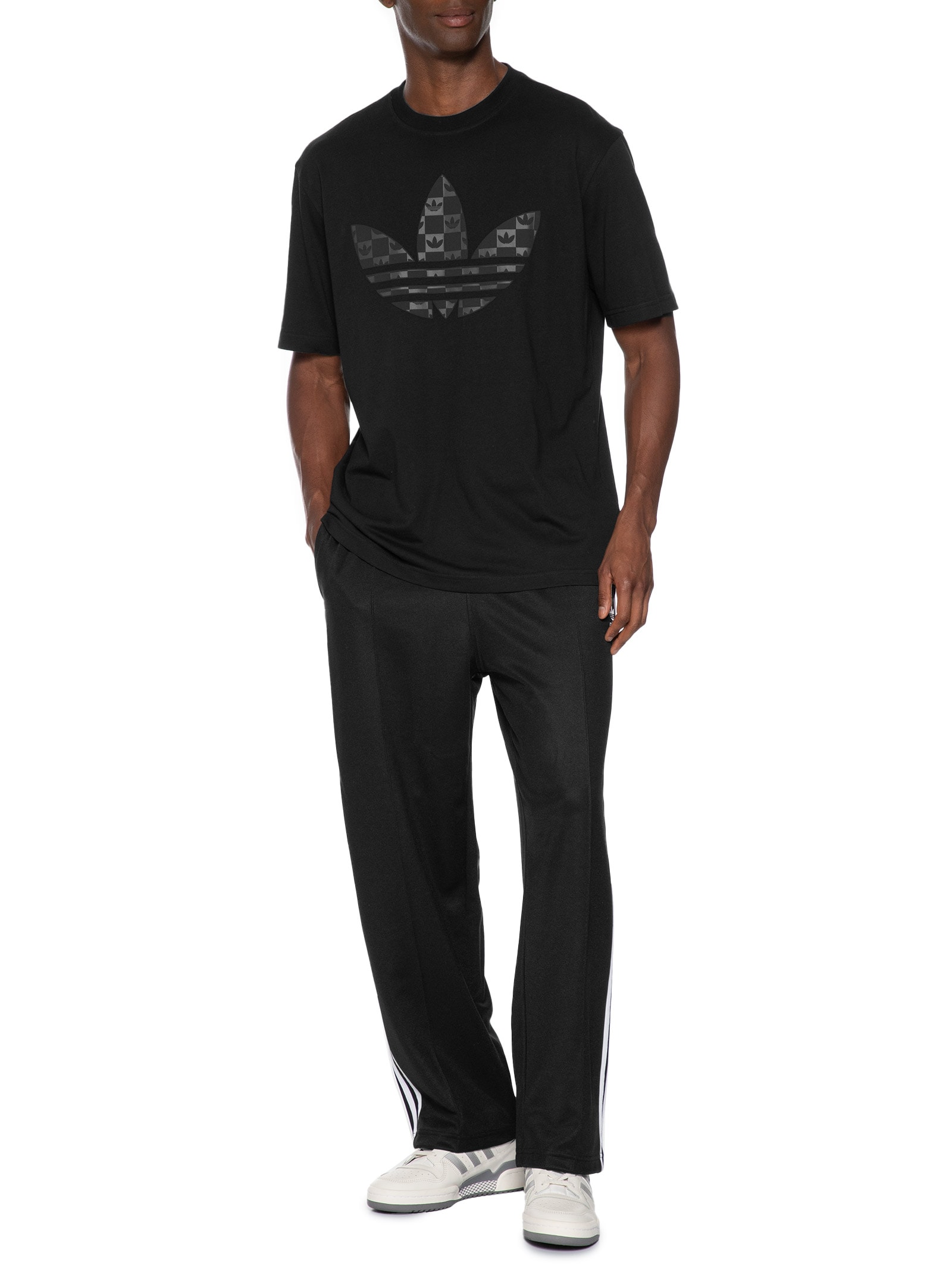 Adidas Originals - Camiseta Graphic Lo SS - Preto