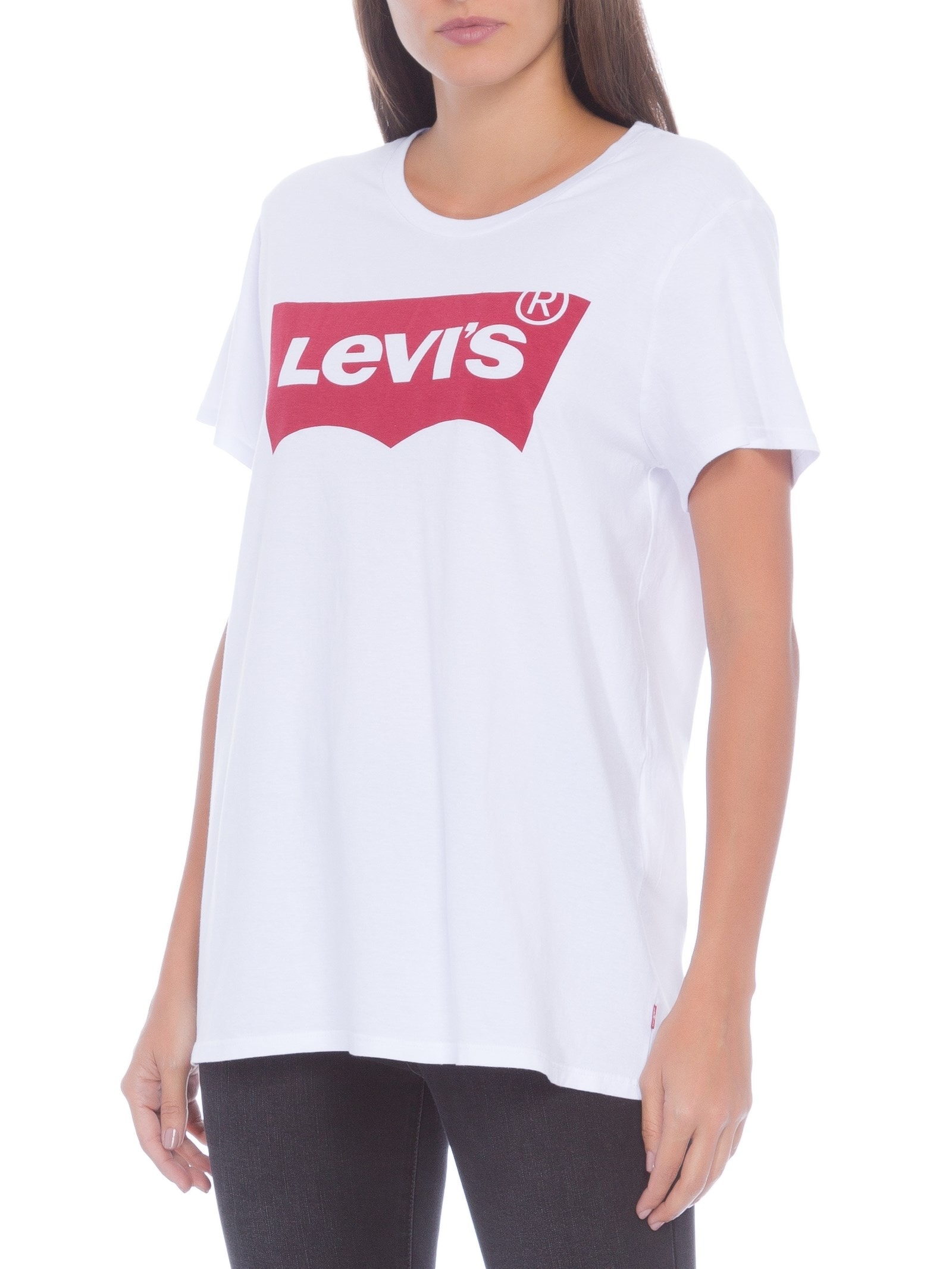 Camiseta Logo Batwing Classic Branco Levi's