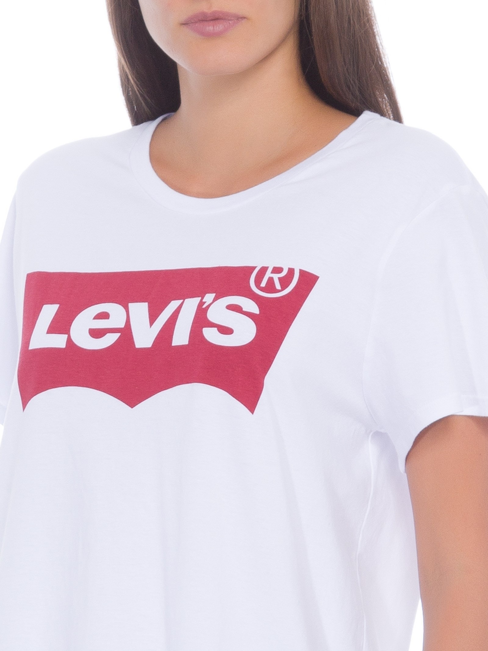 Camiseta Logo Batwing Classic Branco Levi's