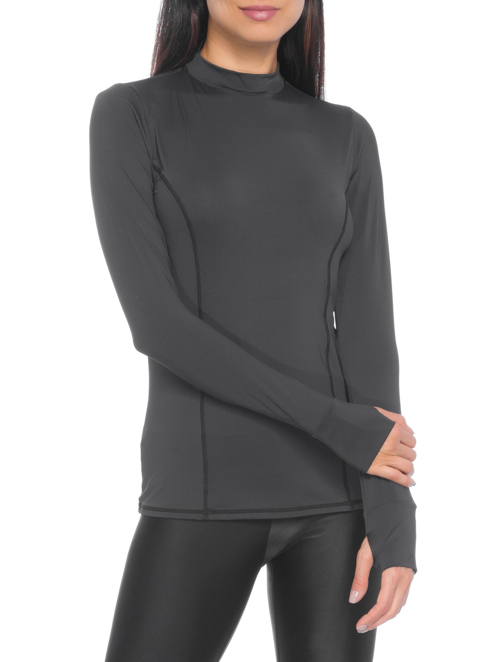 Camiseta Manga Longa UV 50+ Preto Body For Sure