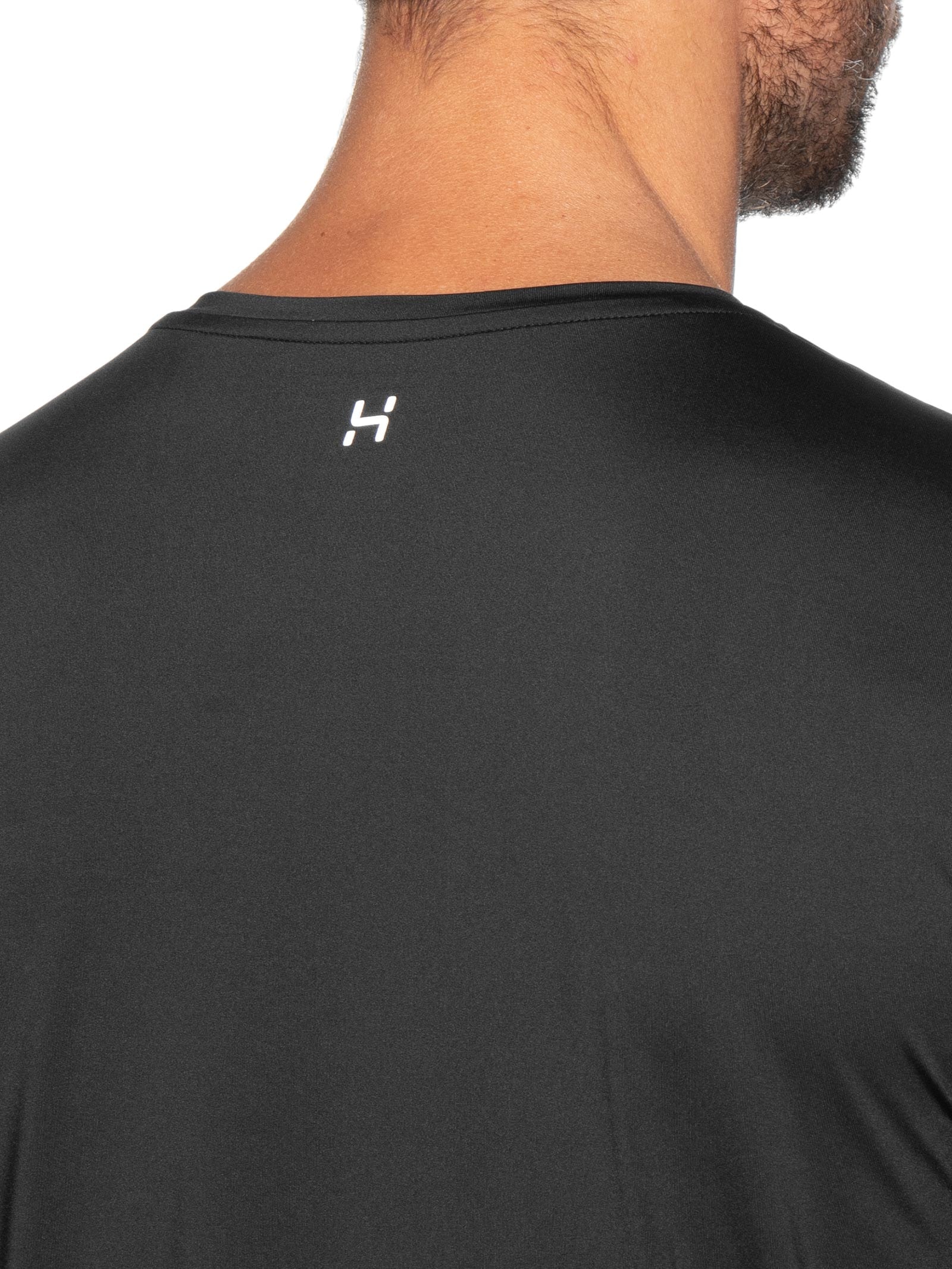 Camiseta Manga Longa UV Masculina Preto Hering Sports