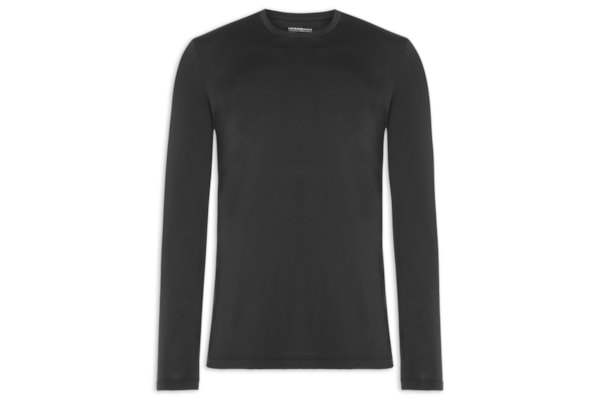 Camiseta Manga Longa UV Masculina – Preto