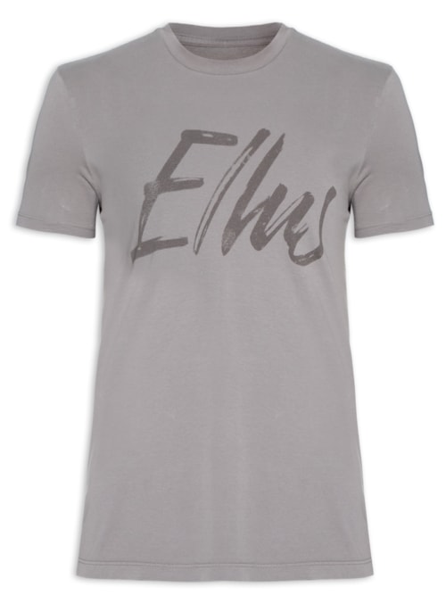 Camiseta Mascuilina Cotton Fine Maxi Classic – Cinza