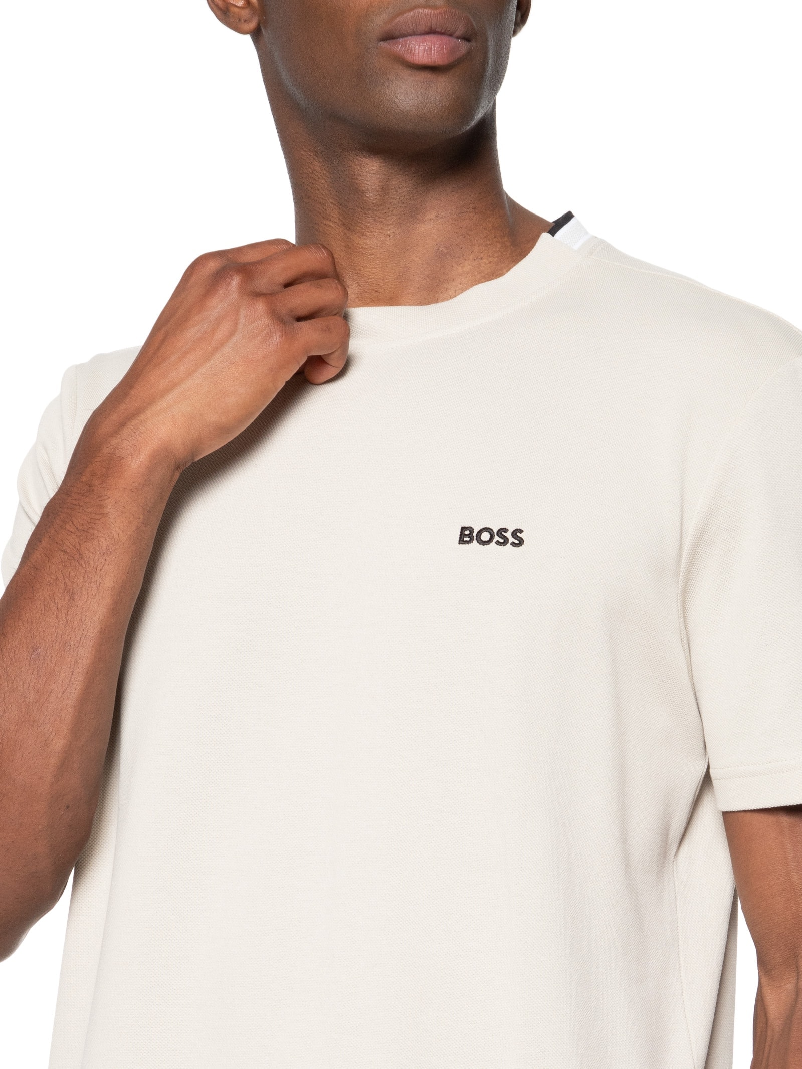 Camiseta Mascuilina Taddy Bege Boss