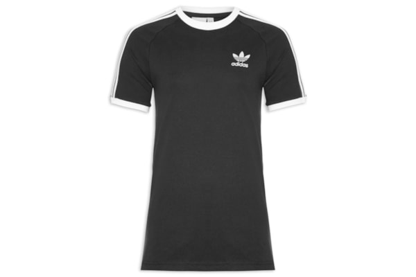 Camiseta Masculina 3 Stripes - Preto