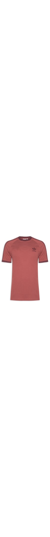 Camiseta Masculina 3 Stripes - Vermelha