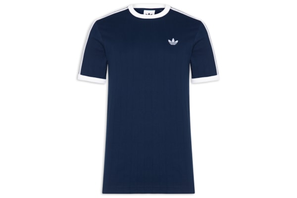 Camiseta Masculina 3s Strips - Azul