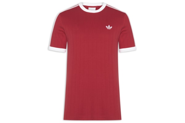 Camiseta Masculina 3s Strips - Vermelho
