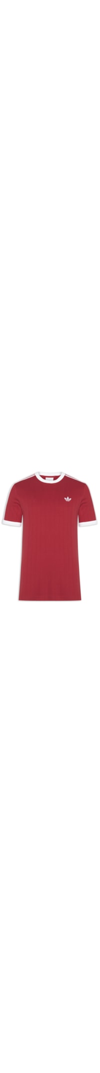 Camiseta Masculina 3s Strips - Vermelho