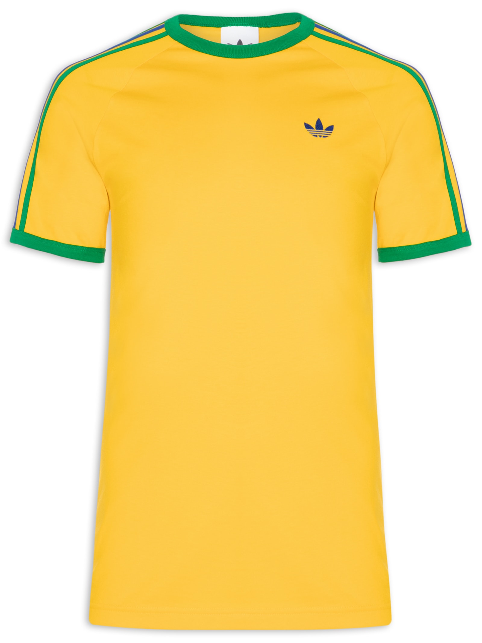 Camiseta Masculina 3S Tee Amarelo Adidas Originals