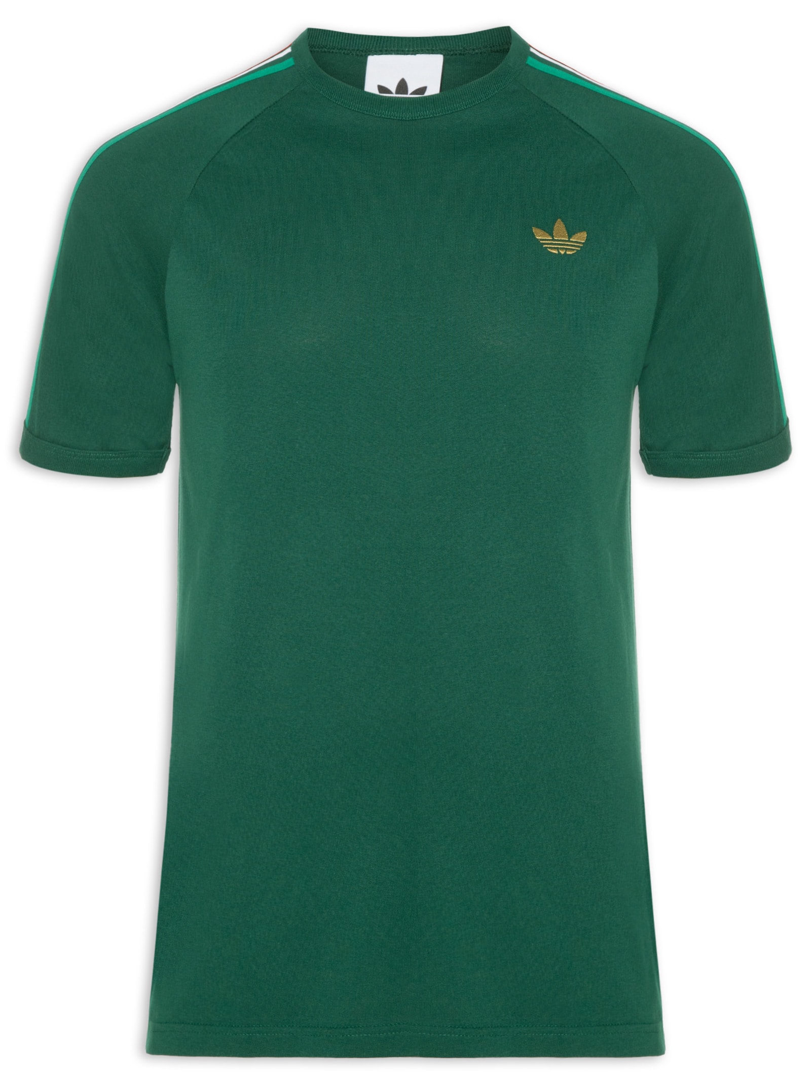 Camiseta Masculina 3S Tee Verde Adidas Originals