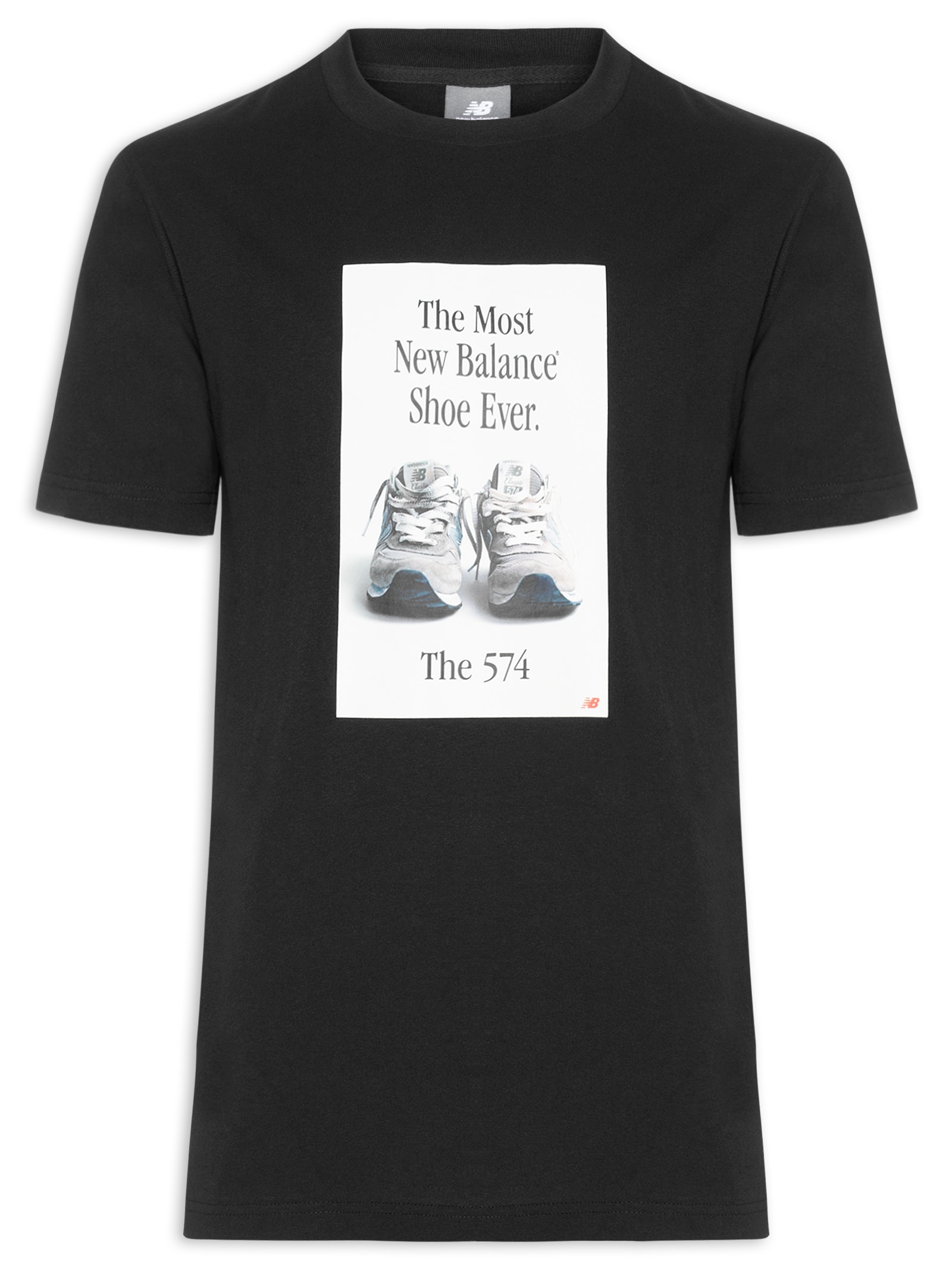 Camiseta Masculina 574 Ad Preto New Balance