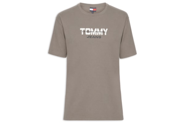 Camiseta Masculina 90's Tj Block - Marrom