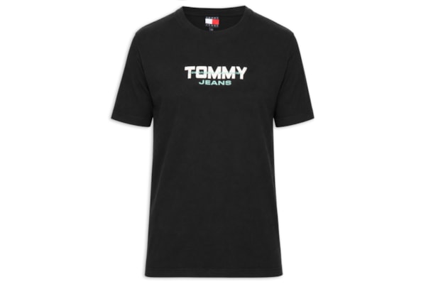 Camiseta Masculina 90's Tj Block - Preto