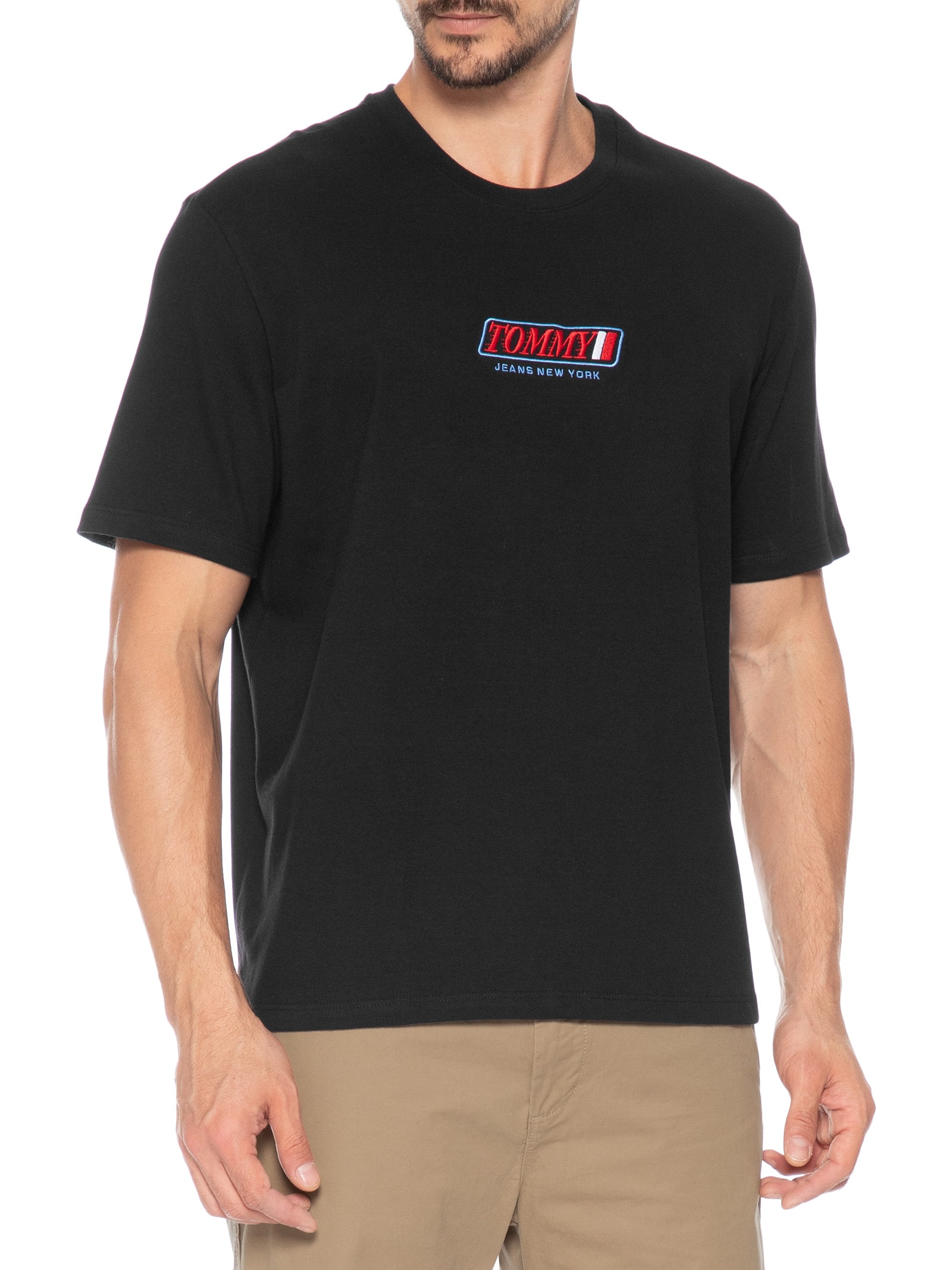 Camiseta Masculina 90's Vintage LA Preto Tommy Jeans