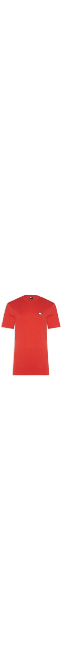 Camiseta Masculina AB Regular Essential Flag Tee Ext - Vermelho
