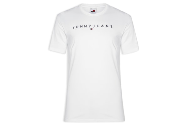 Camiseta Masculina AB TJM Reg Linear Logo Tee Ext - Branco