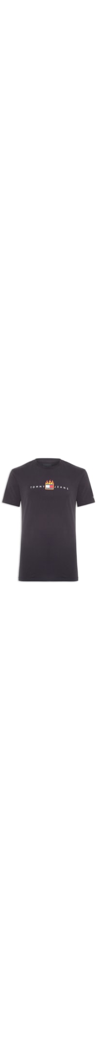 Camiseta Masculina Ab Tjm Rlx Linear Fire Flag Tee - Cinza