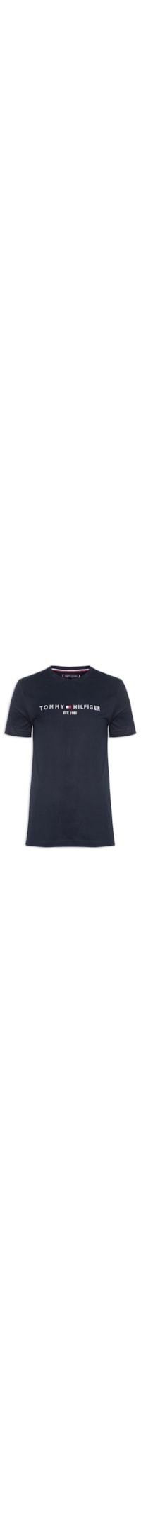 Camiseta Masculina Ab Tommy Logo - Azul