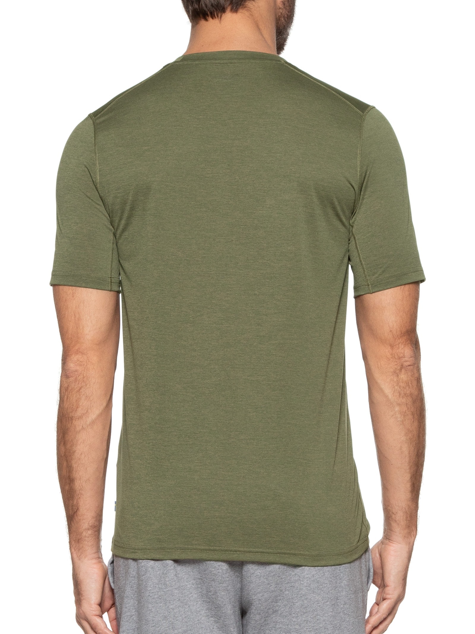 Camiseta Masculina Abisko Hike S/S M Verde Fjällräven
