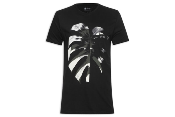 Camiseta Masculina Adam - Preto