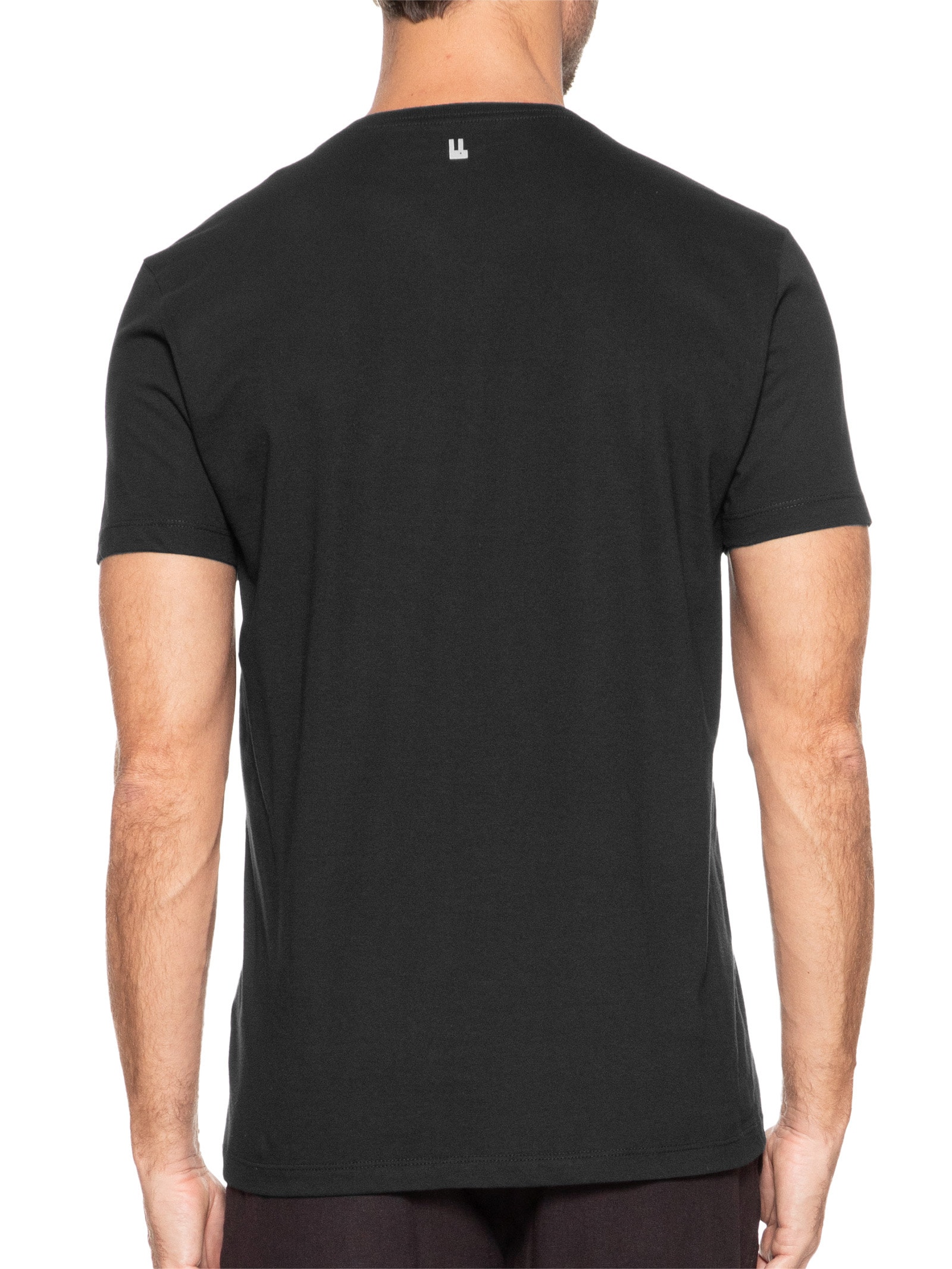 Camiseta Masculina Adam Preto Foxton
