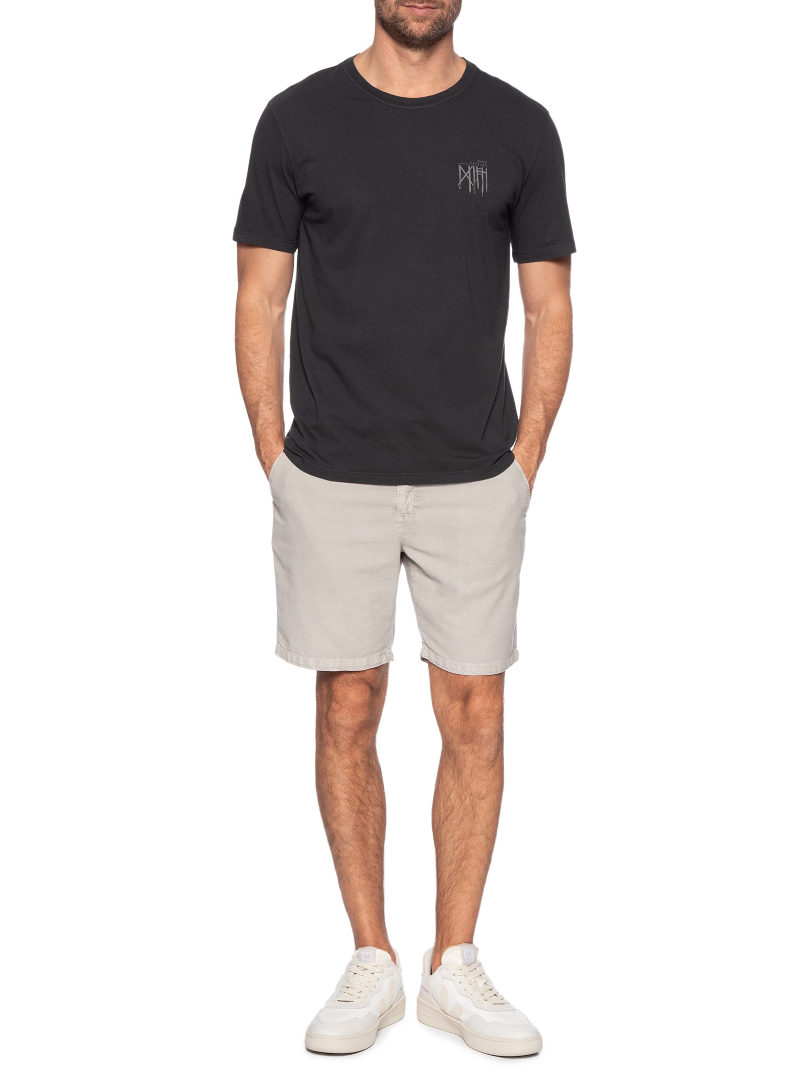 Camiseta Masculina Adapt Preto Austral