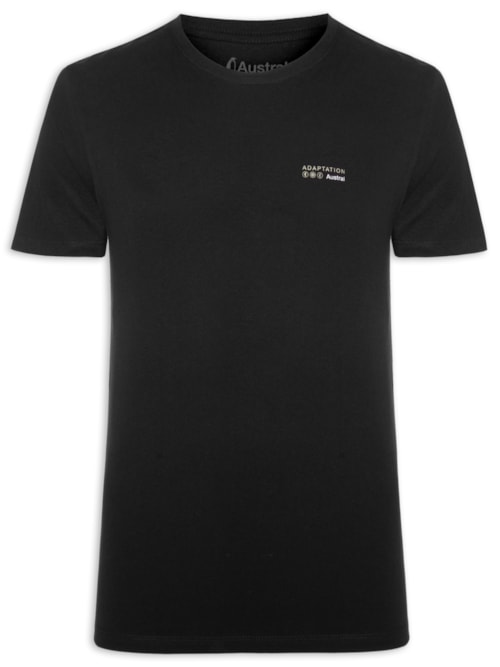 Camiseta Masculina Adaptation – Preto