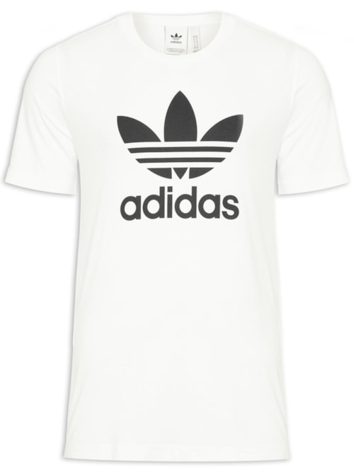 Camiseta Masculina Adicolor Classics Trefoil - Off White