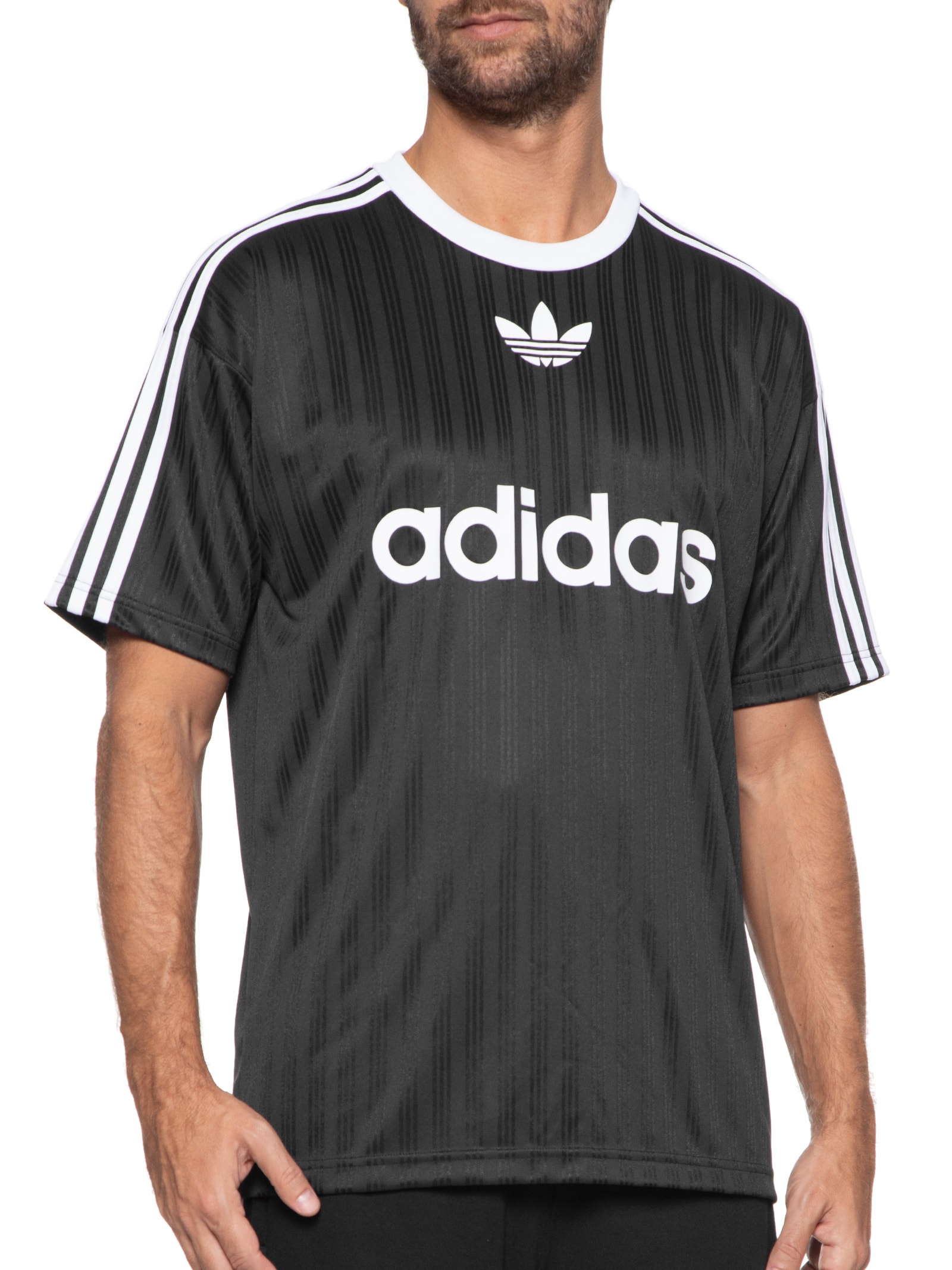 Camiseta Masculina Adicolor Poly T - Adidas Originals - Preto