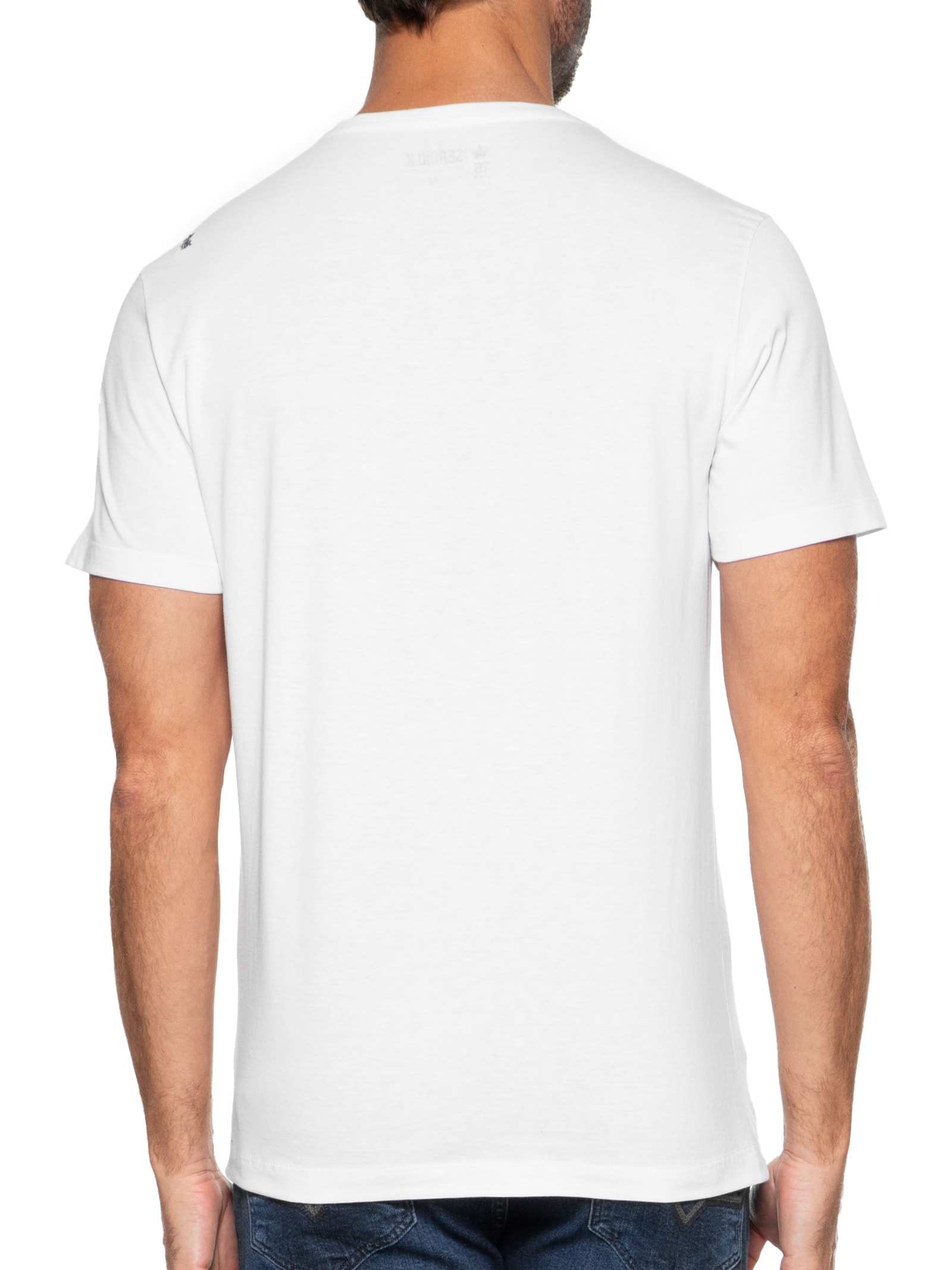 Camiseta Masculina Agroboy In The House Branco Sergio K