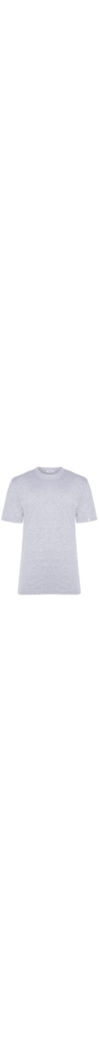 Camiseta Masculina Algodão Básica Casual - Cinza