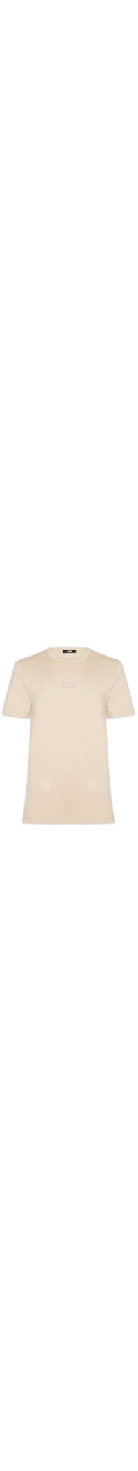Camiseta Masculina Algodão - Bege