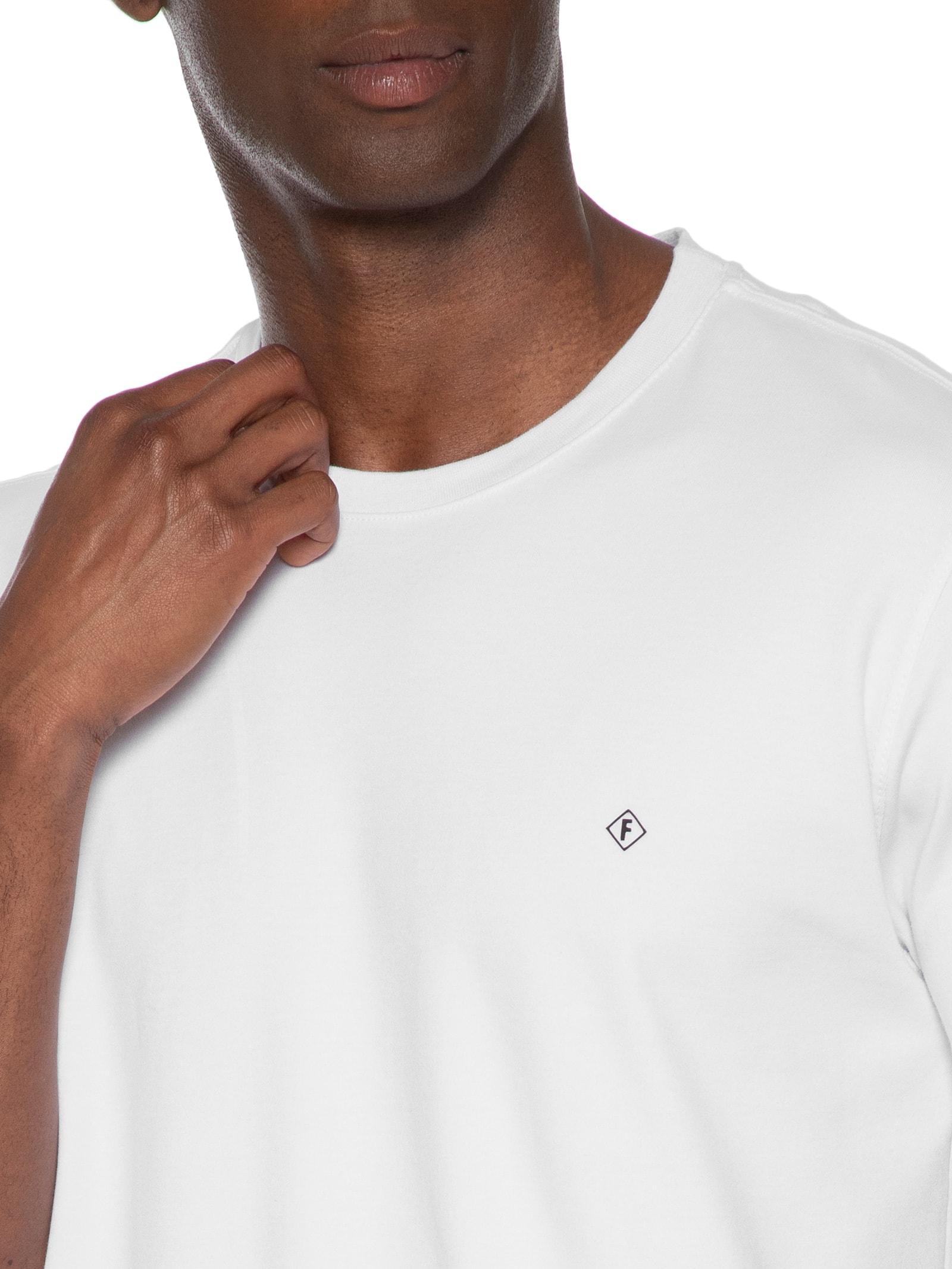  Camiseta Masculina Algodão Branco Forum