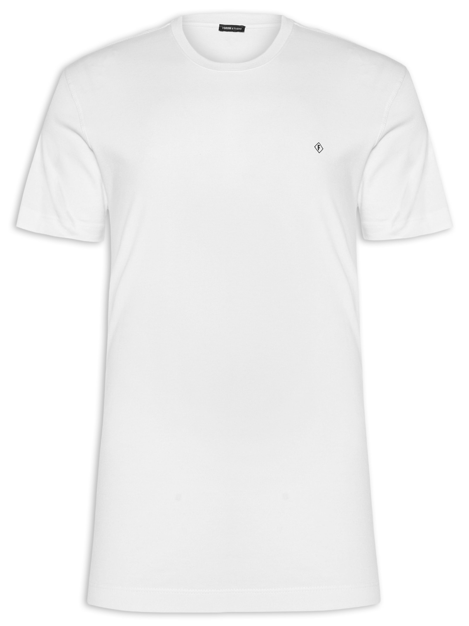  Camiseta Masculina Algodão Branco Forum