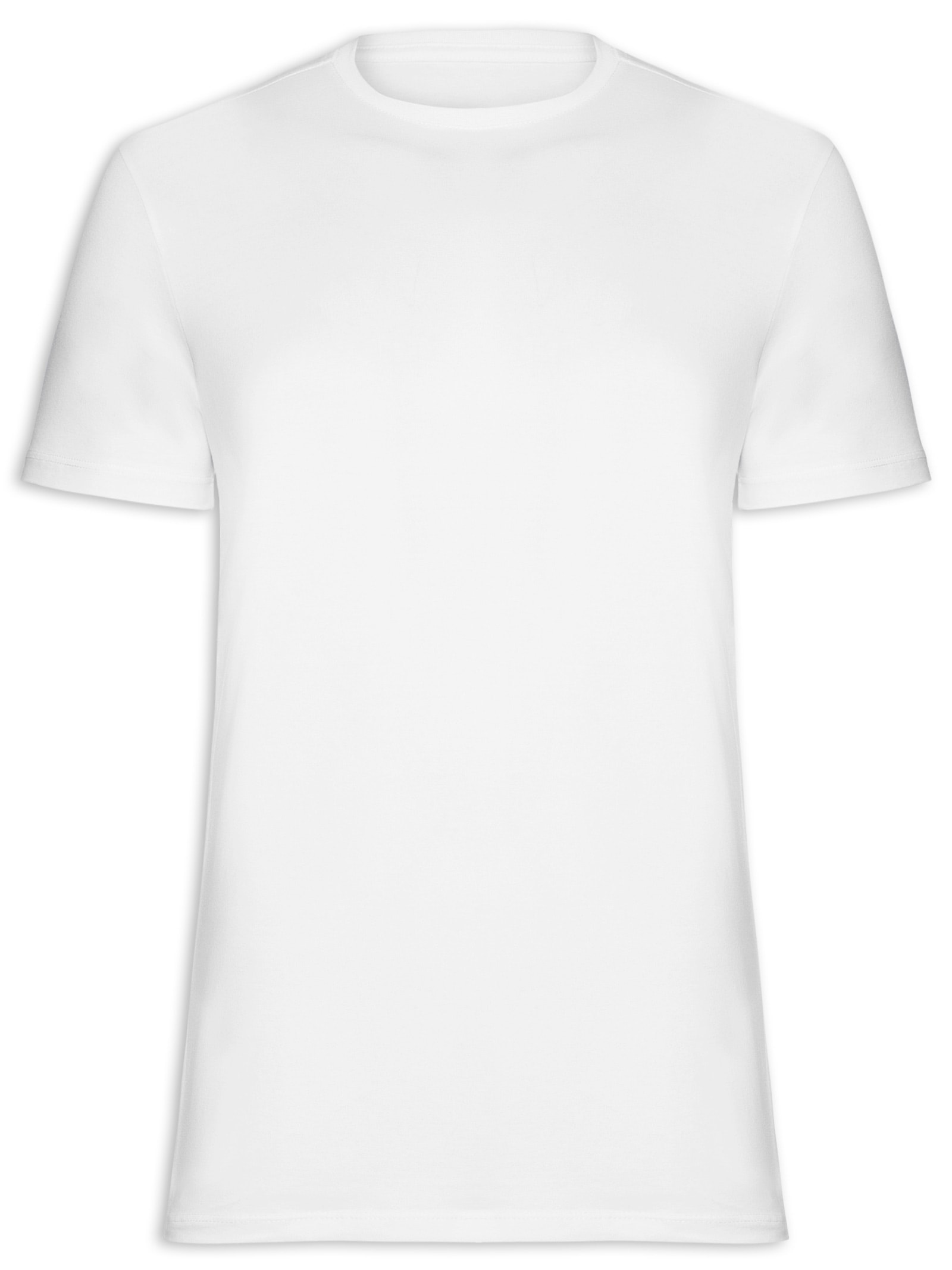 Camiseta Masculina Algodão Egípcio Branco Pineapple