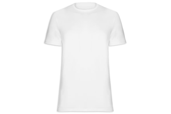 Camiseta Masculina Algodão Egípcio - Branco