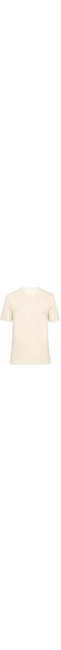 Camiseta Masculina Algodão Egípcio Stretch - Bege
